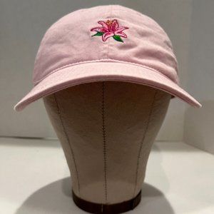 Pink Flower Icon Asphalt Brand Dad Hat Adjustable Adult Size Clean